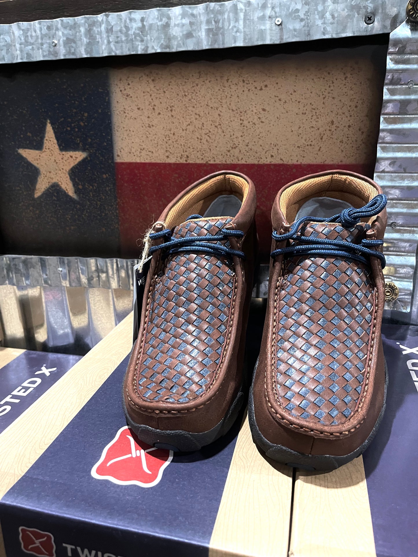 Brown Twisted X Shoes